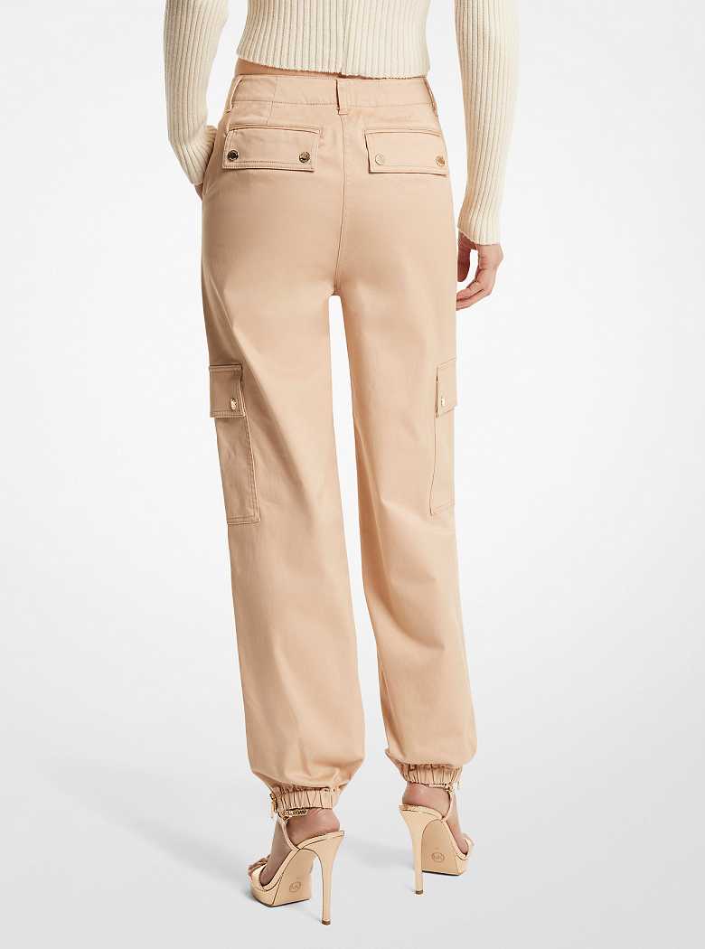 Michaelkors Stretch Organic Cotton Cargo Caqui | SN-MK26552