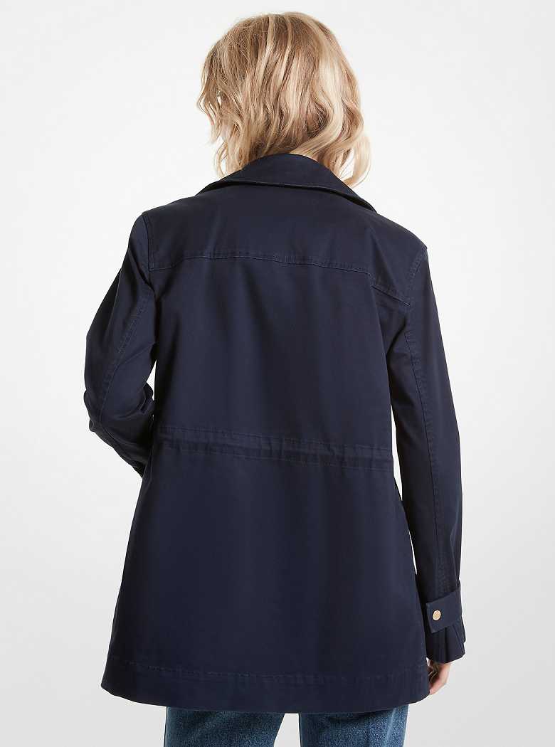 Michaelkors Stretch Organic Cotton Twill Azuis | SN-MK26585