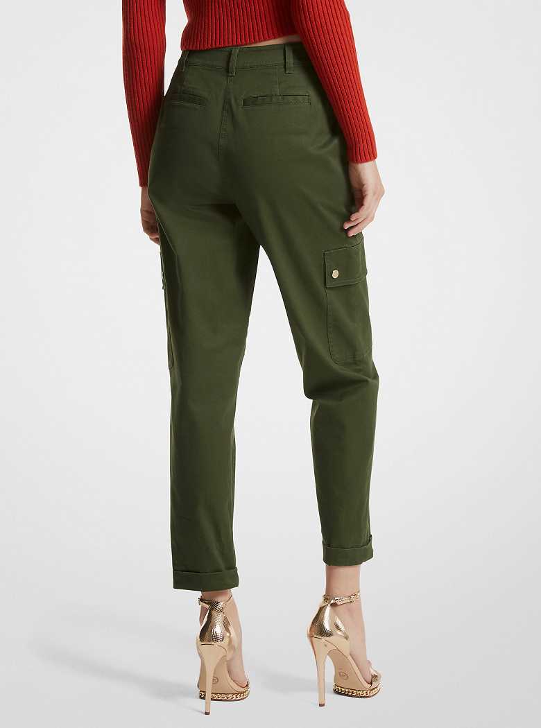 Michaelkors Stretch Organic Cotton Verdes Escuro | SN-MK26551