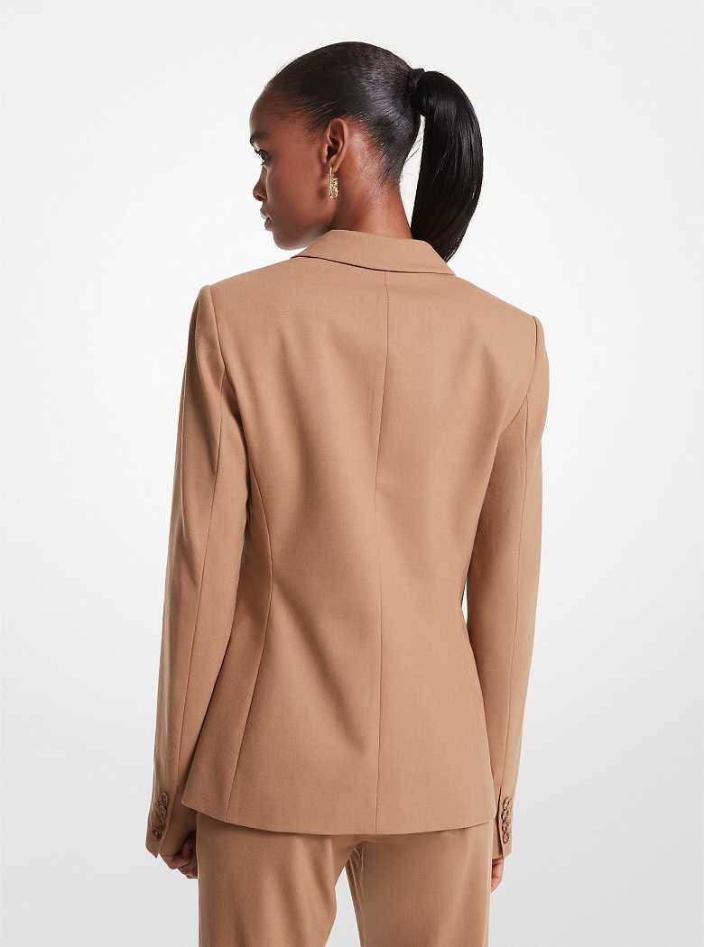 Michaelkors Stretch Wool Marrom Escuro | SN-MK26601