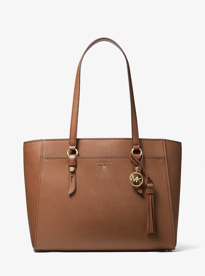 Michaelkors Sullivan Large Saffiano Leather Marrom | SN-MK26916