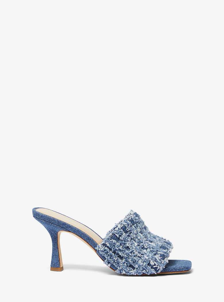 Michaelkors Tessa Frayed Denim Azuis | SN-MK27499