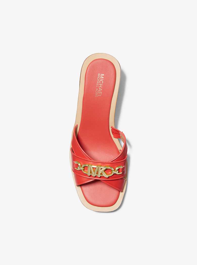 Michaelkors Tiffanie Leather Coral | SN-MK27516