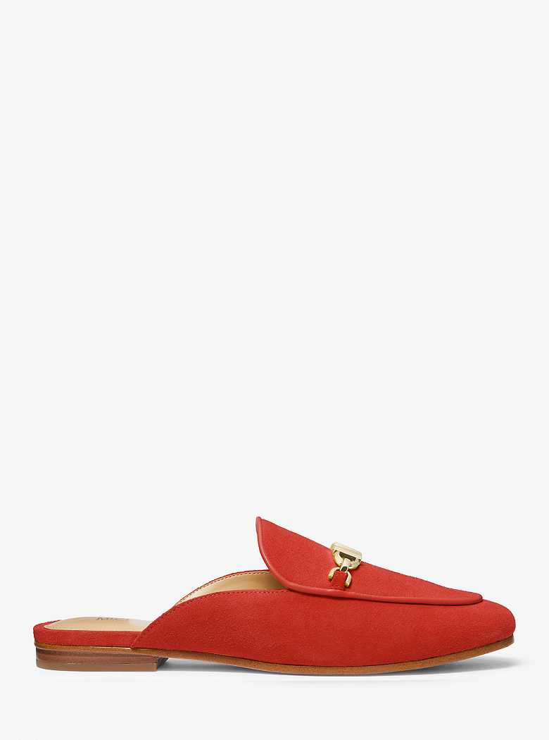 Michaelkors Tiffanie Suede Bordeaux | SN-MK27675