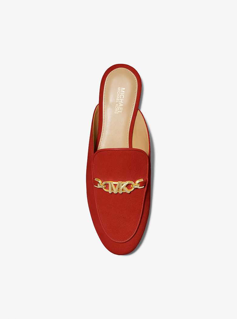 Michaelkors Tiffanie Suede Bordeaux | SN-MK27675