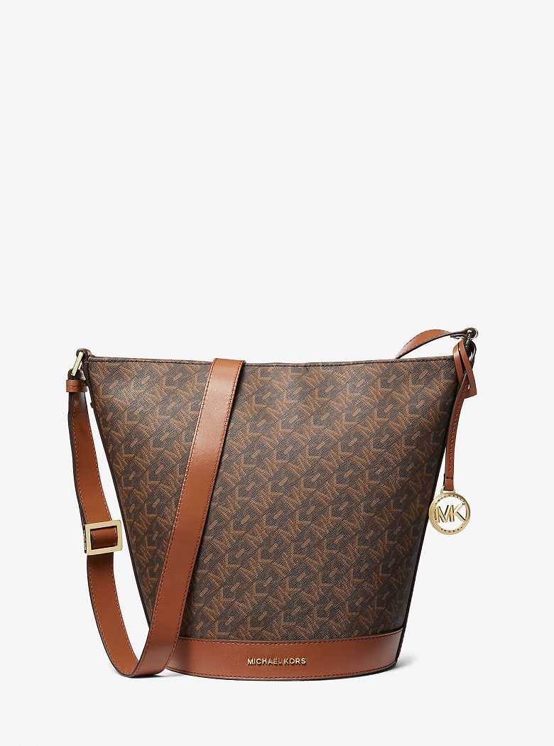 Michaelkors Townsend Medium Empire Signature Logo Marrom | SN-MK26820