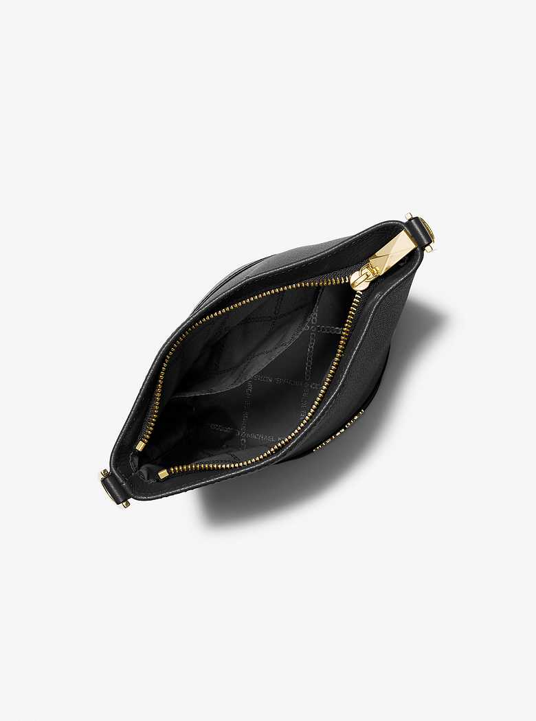Michaelkors Townsend Small Pebbled Leather Pretas | SN-MK26827