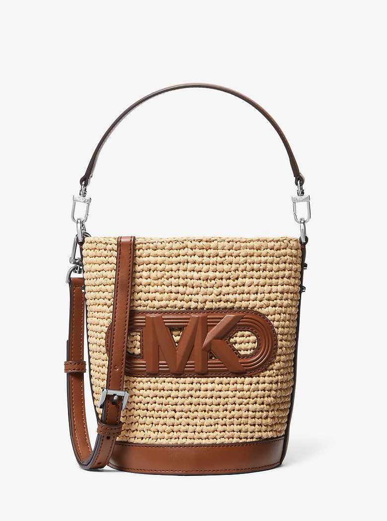 Michaelkors Townsend Small Straw Bege | SN-MK26812