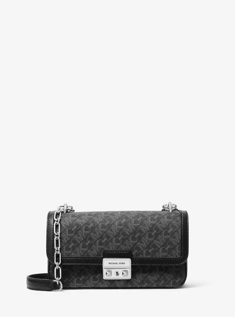 Michaelkors Tribeca Small Empire Signature Logo Pretas | SN-MK27092