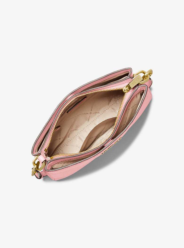 Michaelkors Trisha Medium Pebbled Leather Rosa | SN-MK27261