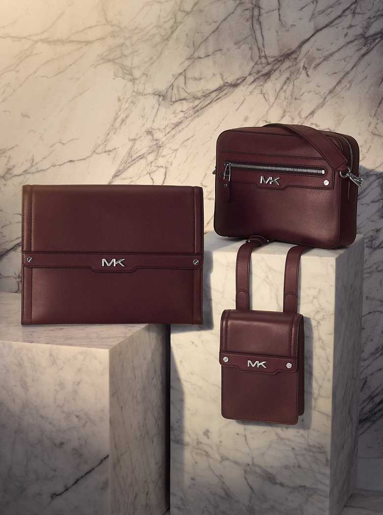 Michaelkors Varick Leather Marrom | SN-MK28111