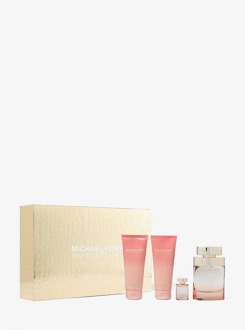 Michaelkors Wonderlust 4-Piece Gift Set Rosa Douradas | SN-MK27917