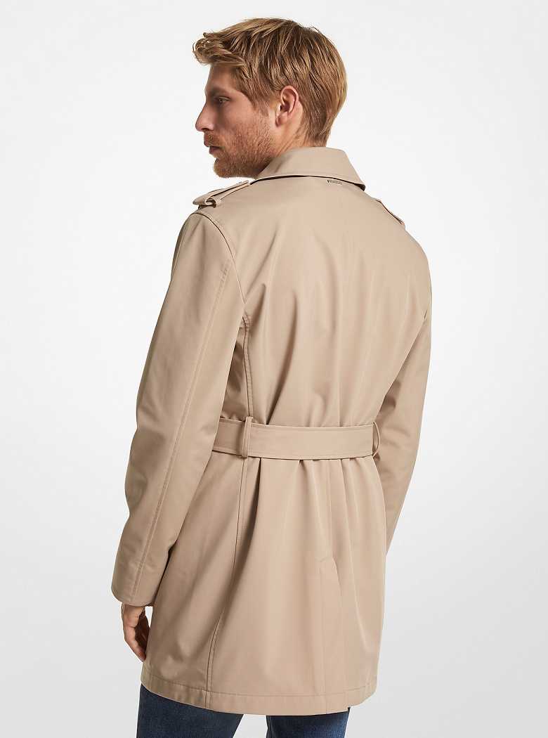 Michaelkors Woven Trench Caqui | SN-MK28071