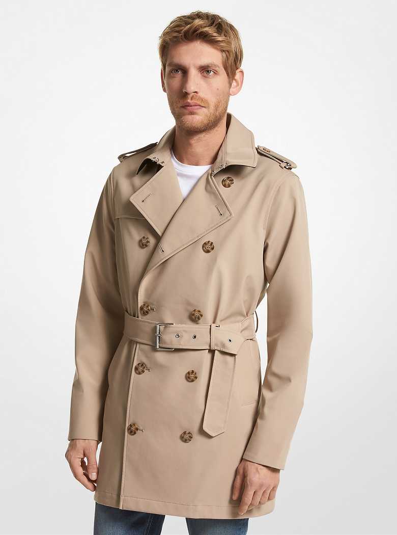 Michaelkors Woven Trench Caqui | SN-MK28071